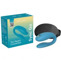 Вибратор для пар We-Vibe Sync Go бирюзовый 