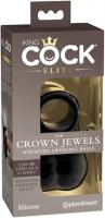 Эрекционное кольцо с утяжелителем мошонки, The Crown Jewels by King Cock Ellite