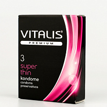 Презервативы VITALIS premium №3 Super thin ультратонкие 