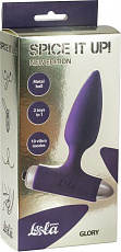 Анальная пробка с вибрацией Spice it up New Edition Glory Ultraviolet