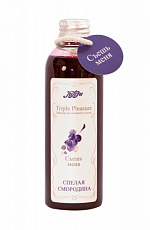 Съедобный, массажный, разогревающий эликсир "Triple Pleasure" Спелая смородина 65 гр