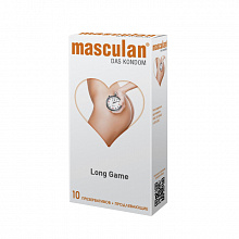 Презервативы Masculan Long Game, продлевающие, 10 шт.