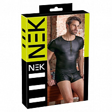 Мужская футболка  NEK M, черная 