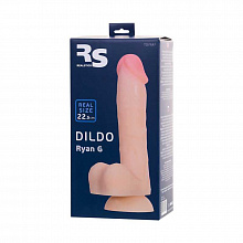 Фаллоимитатор RealStick Silicone Ryan G, телесный, 22,5 см