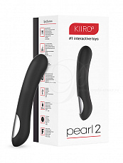 KIIROO Вибратор для секса на расстоянии Pearl 2 Черный