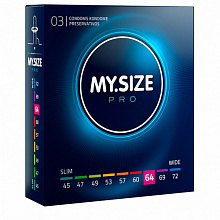 Презервативы MY SIZE PRO №3 размер 64 